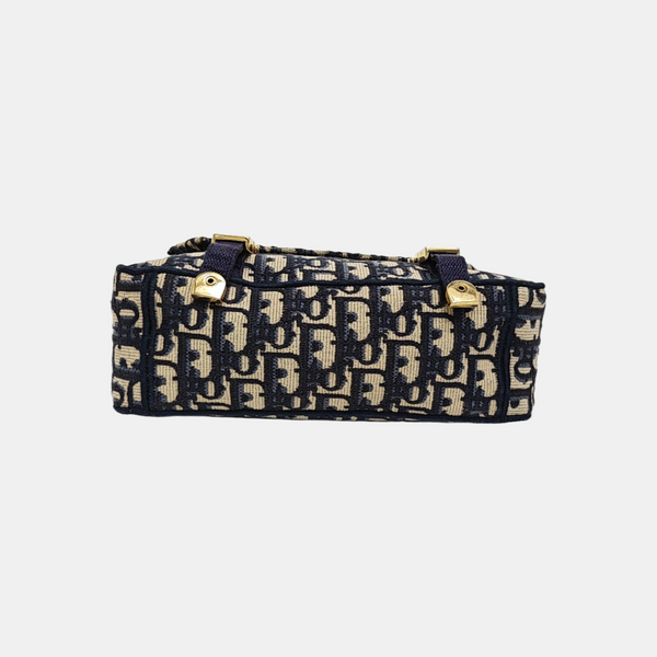 Diorcamp Small Oblique Canvas Blue
