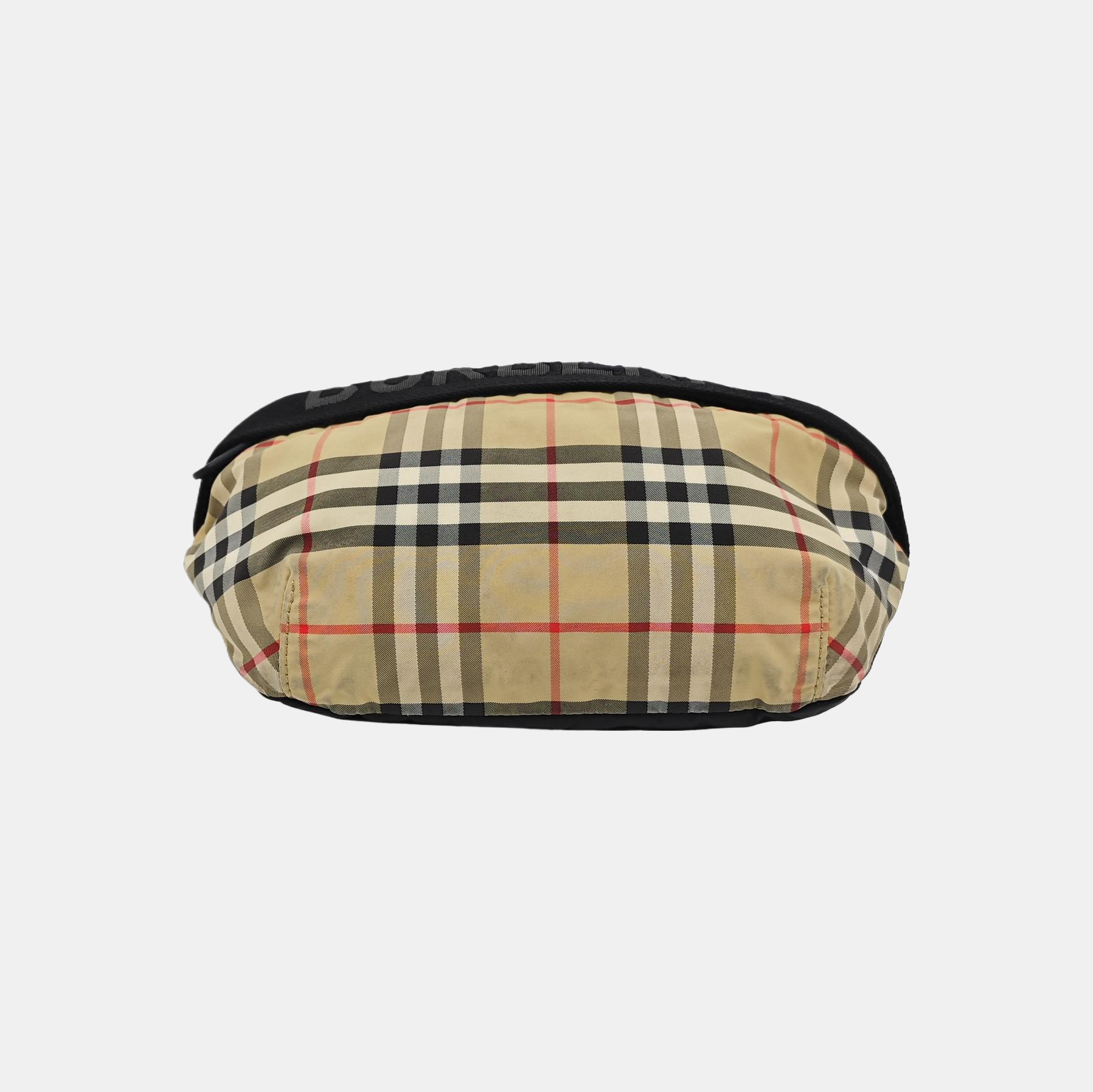 Fabric Belt Bag Brown