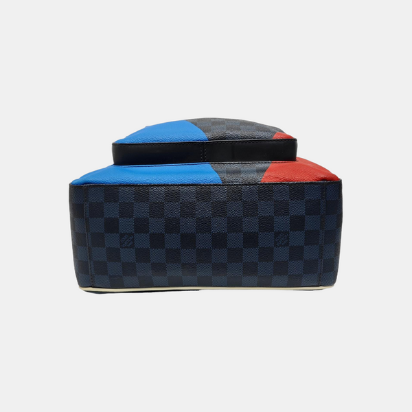 JOSH Damier Graphite Coated Canvas Black