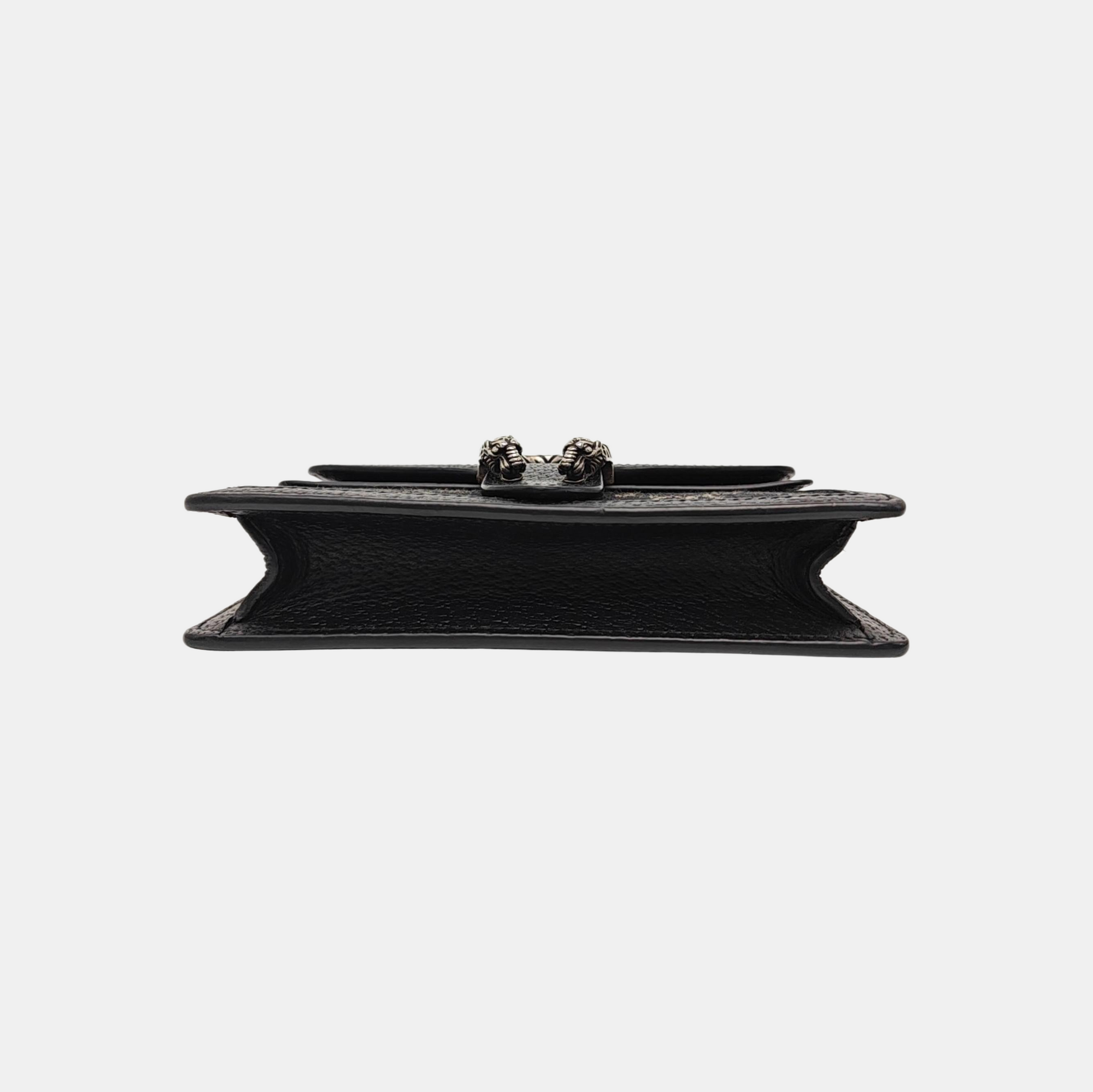 Dionysus Super Mini Monogram Denim Black