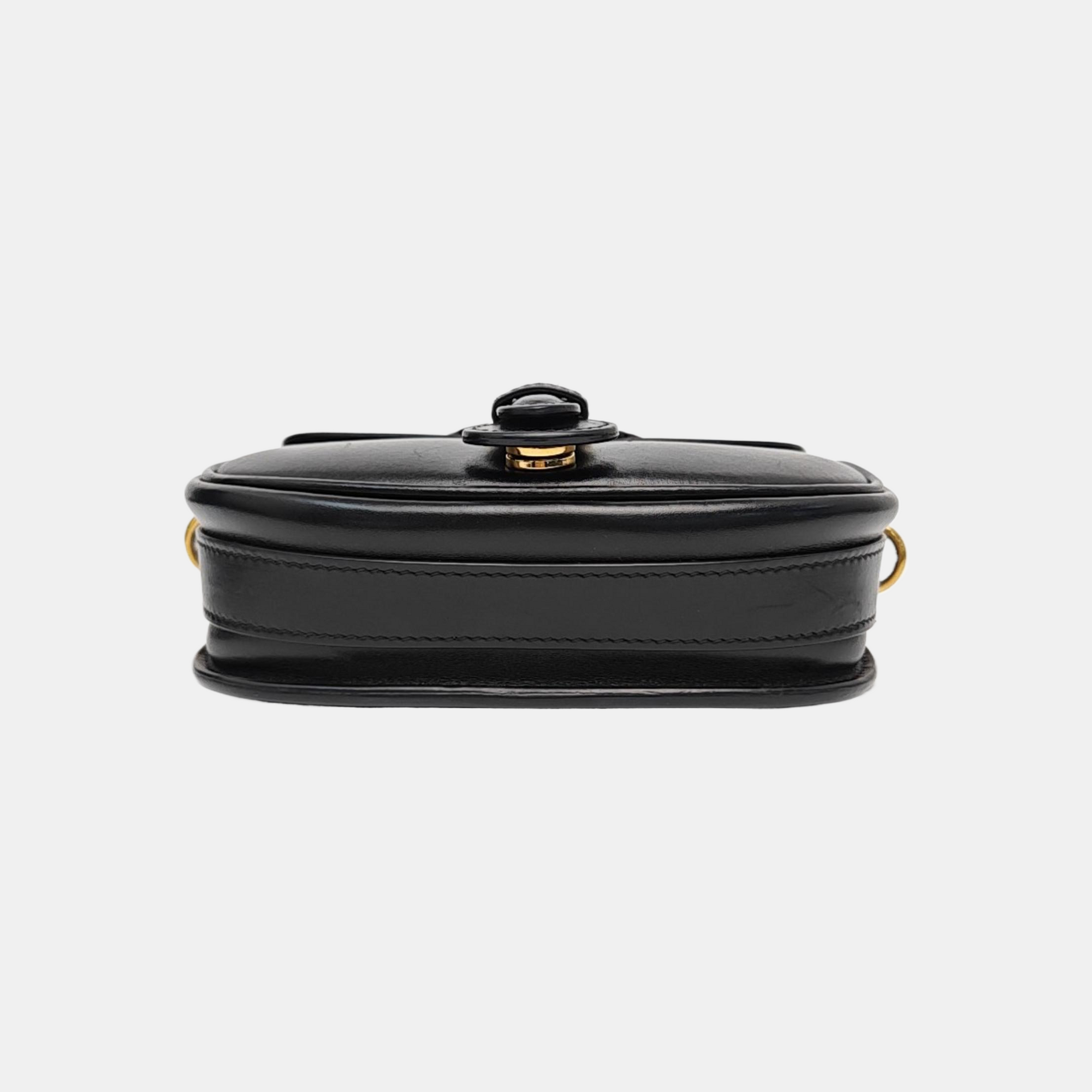 Bobby Small Calfskin Black