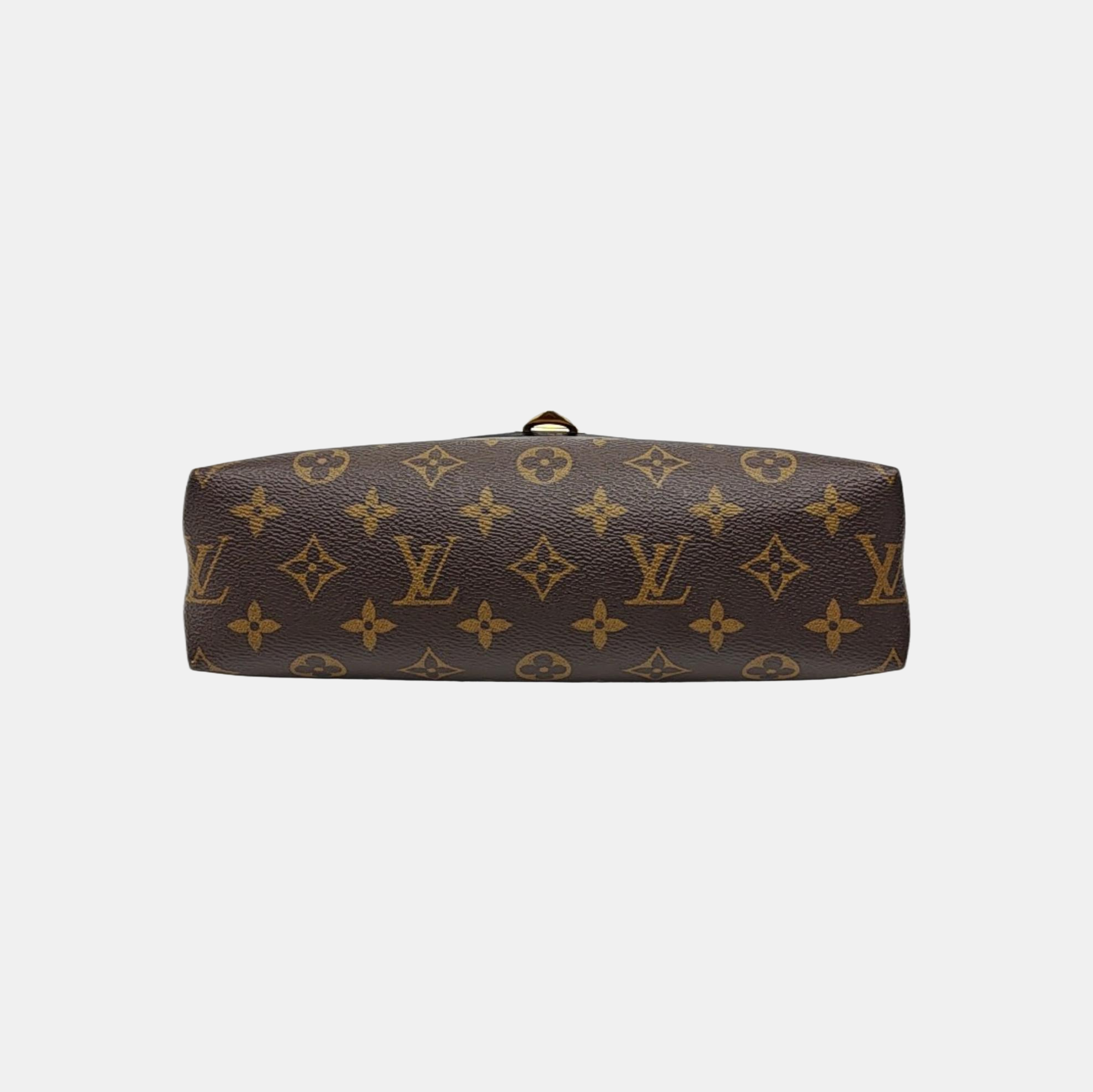 SAINT PLACIDE Monogram Coated Canvas Brown