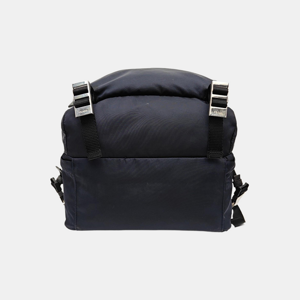 Nylon Backpack Blue