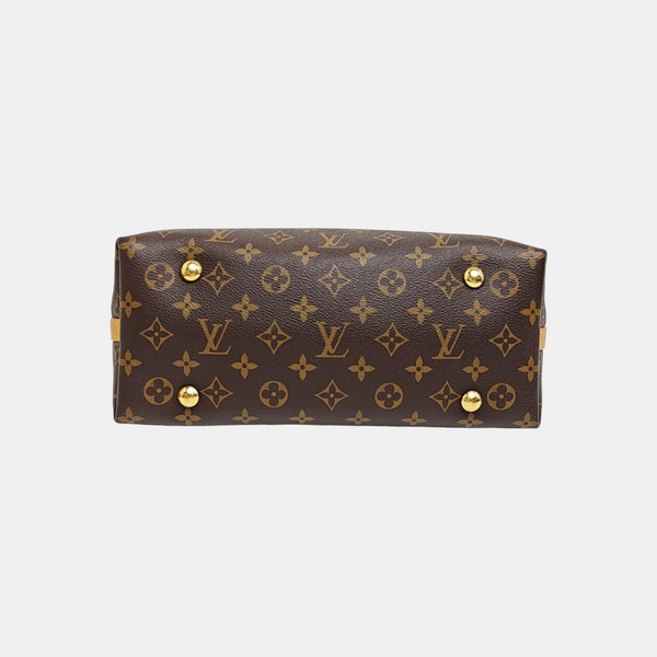 CARRYALL PM Monogram Coated Canvas Brown