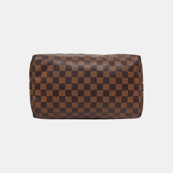SPEEDY 30 Damier Ebene Coated Canvas Brown