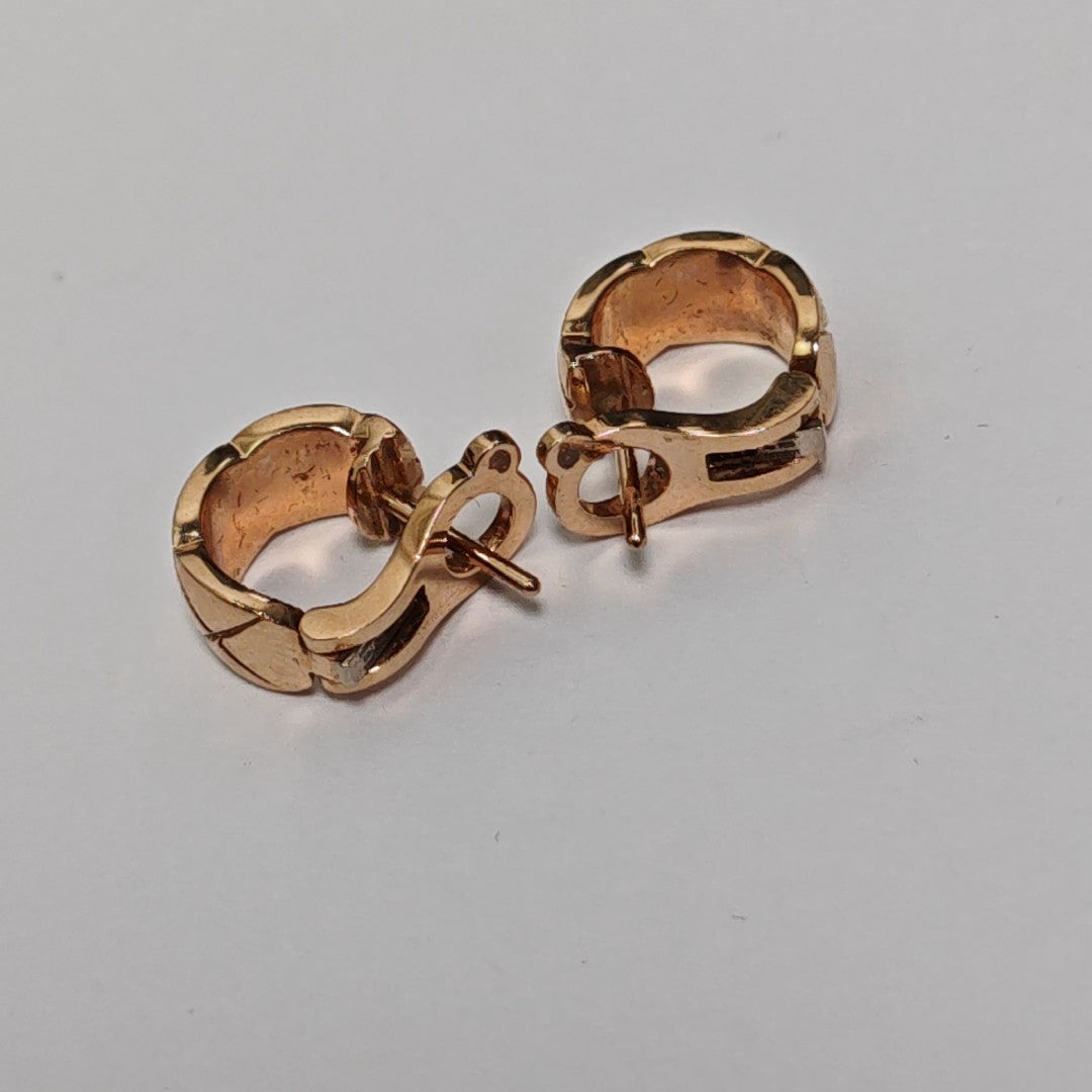 COCOCRUSH 18k Rose Gold Stud Earrings
