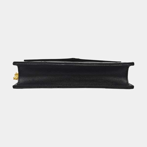 MONOGRAM WOC Chevron Calfskin Black