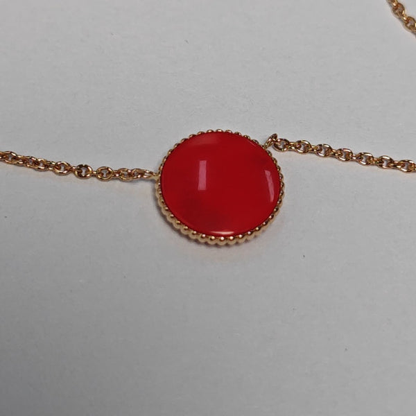 Rose Des Vents 18k Gold Rose Gold Necklace