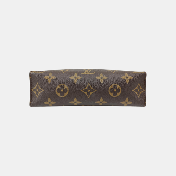 TOILET POCKET 19 Monogram Coated Canvas Brown