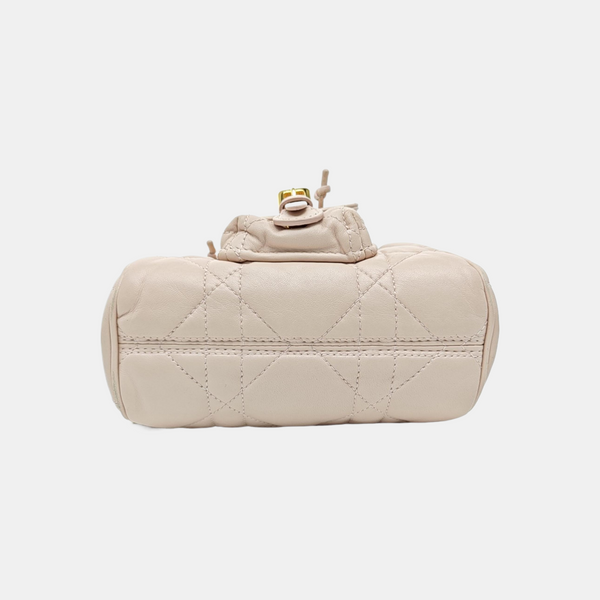 Dior Caro Small Cannage Lambskin Pink
