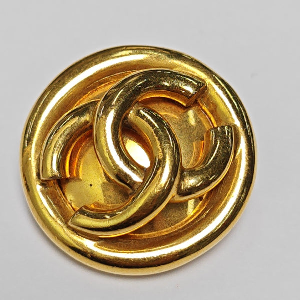 Metal Gold Clip On Earrings