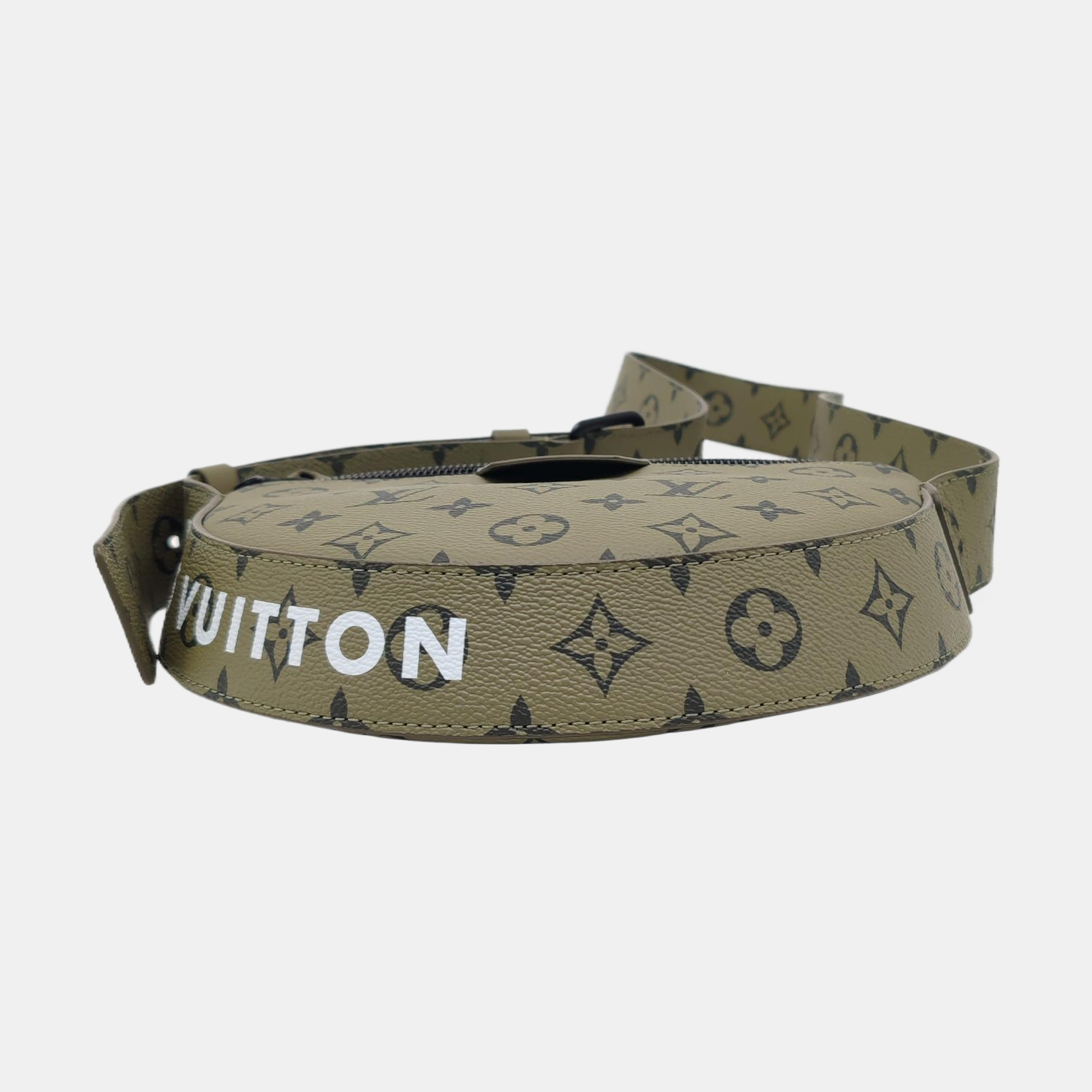 Monogram Coated Canvas Green
