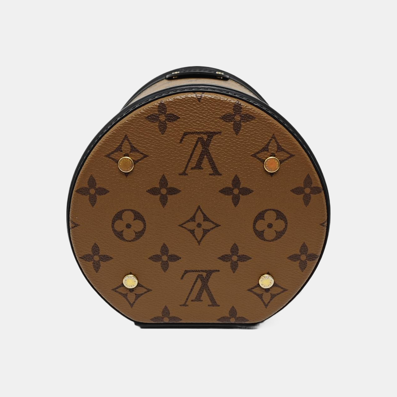 CANNES PM Monogram Coated Canvas Brown