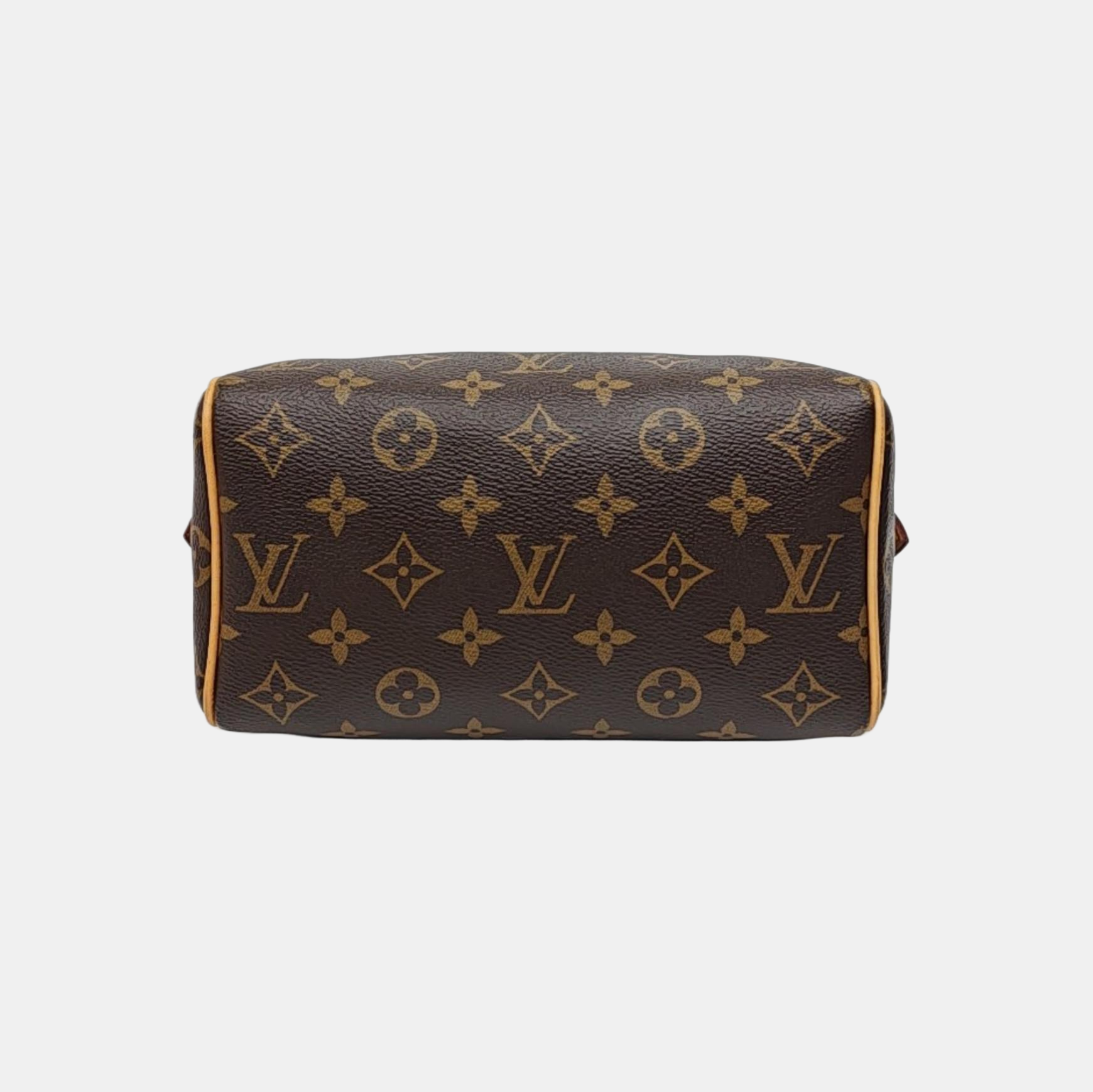 SPEEDY 20 Monogram Coated Canvas Brown
