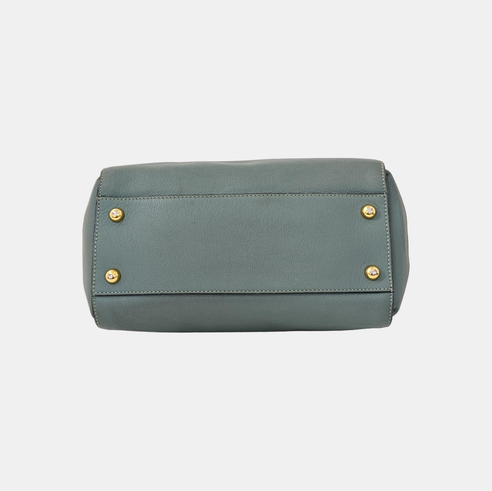 Buckle Medium Calfskin Green