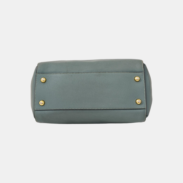 Buckle Medium Calfskin Green