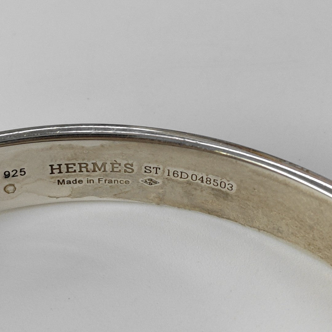 Collier De Chien 925 Sterling Silver Bangle