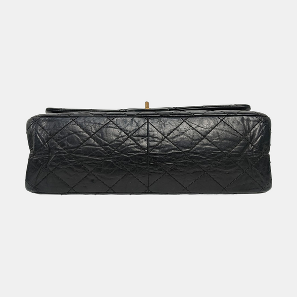 2.55 227 (jumbo) Quilted Calfskin Black