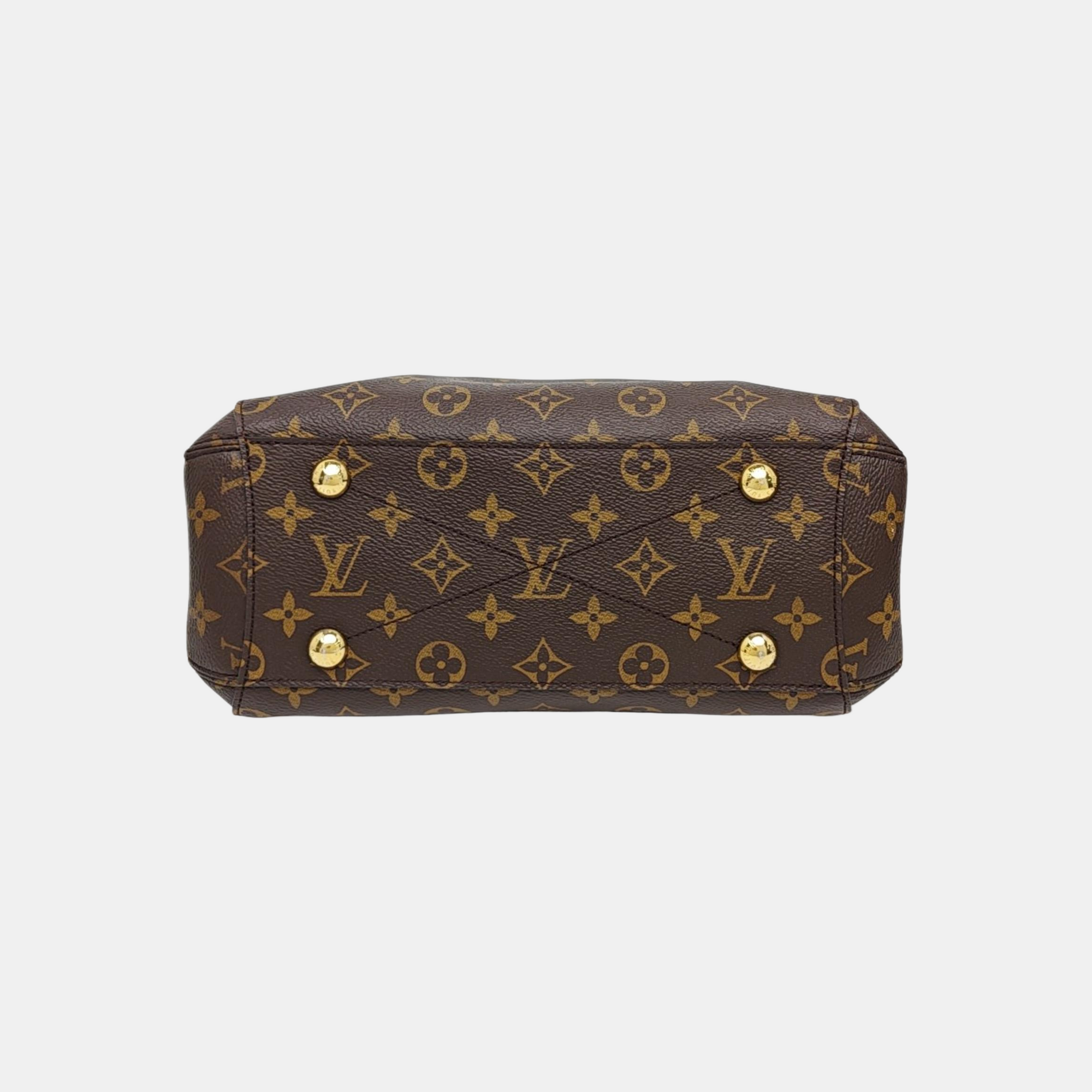MONTAIGNE Monogram Coated Canvas Brown