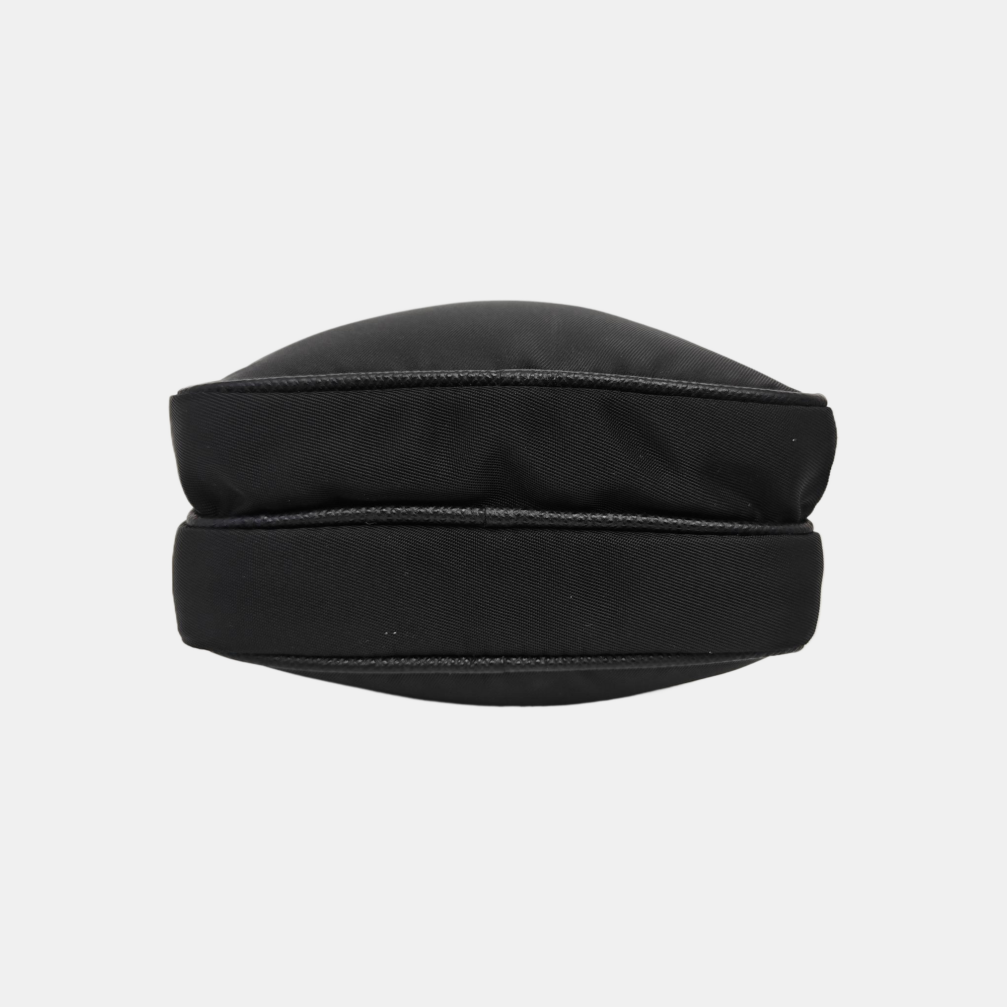 Nylon Shoulder Bag Black