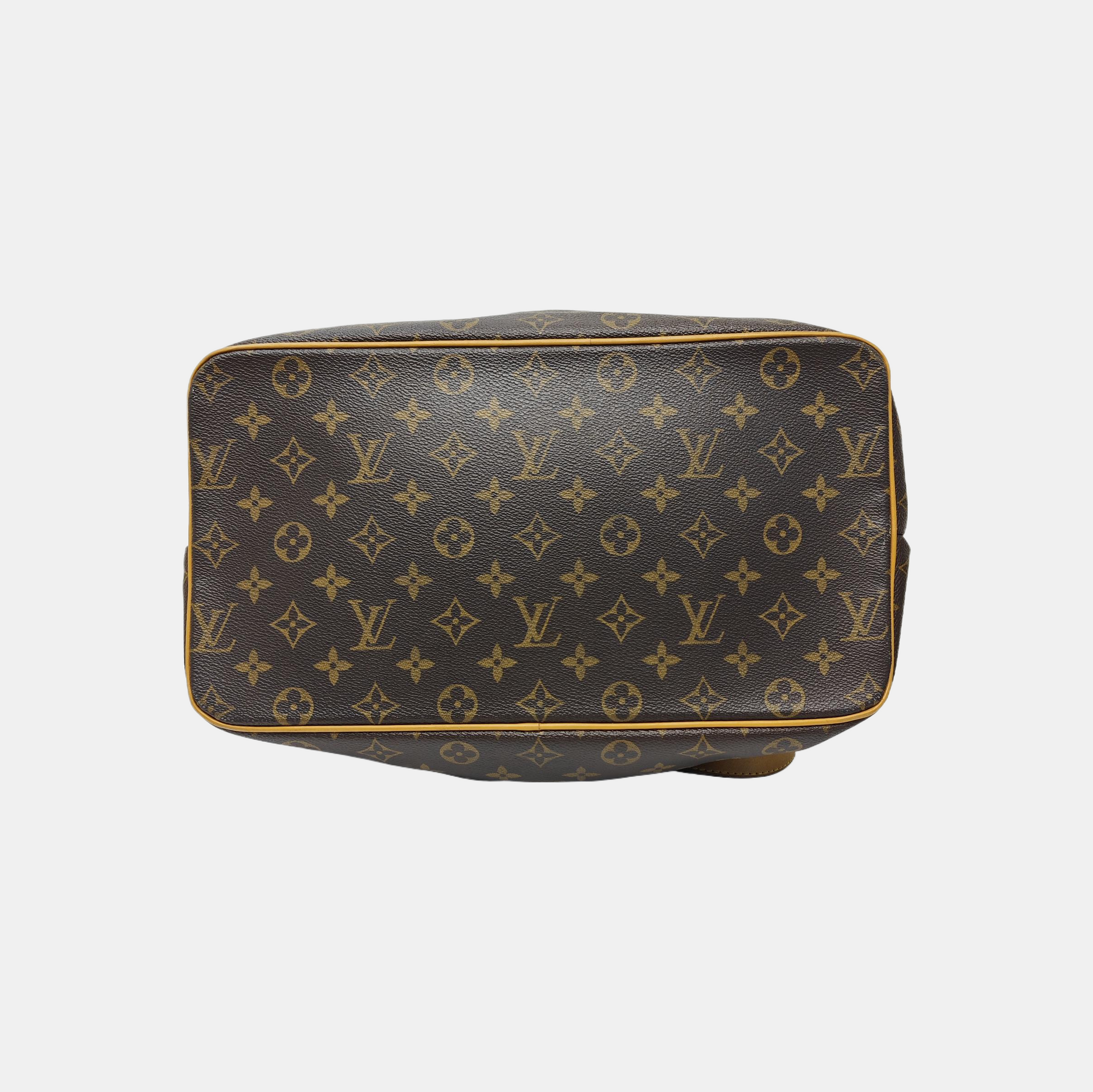 PALERMO GM Monogram Coated Canvas Brown