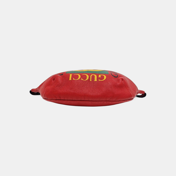 Print Large Calfskin Red