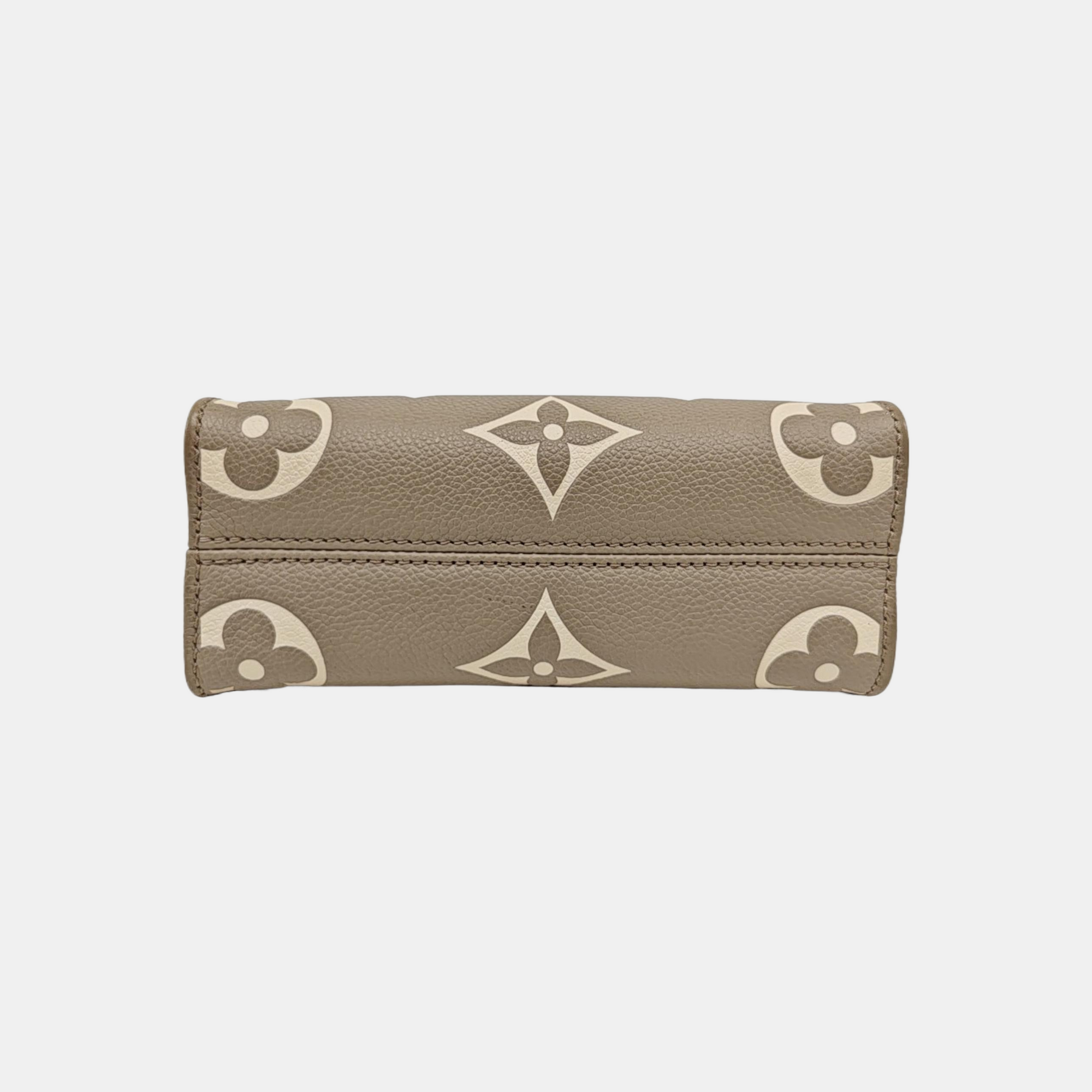 ONTHEGO BB Monogram Calfskin Gray