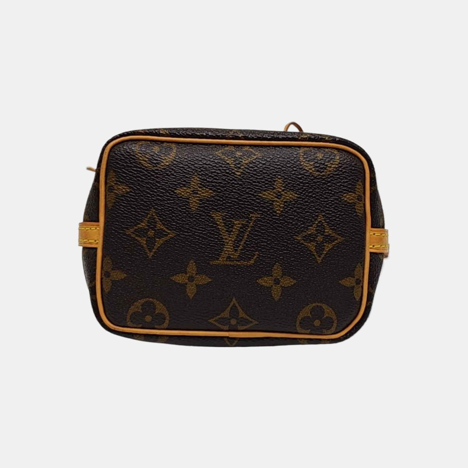 NÉONOÉ Nano Monogram Coated Canvas Brown