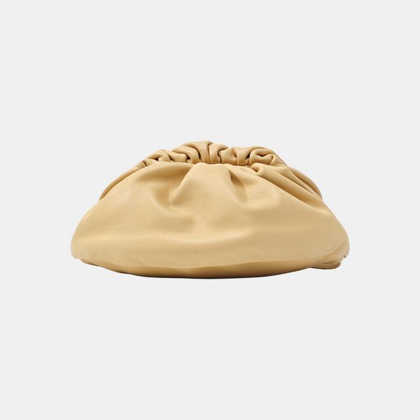 Calfskin Shoulder Bag Beige