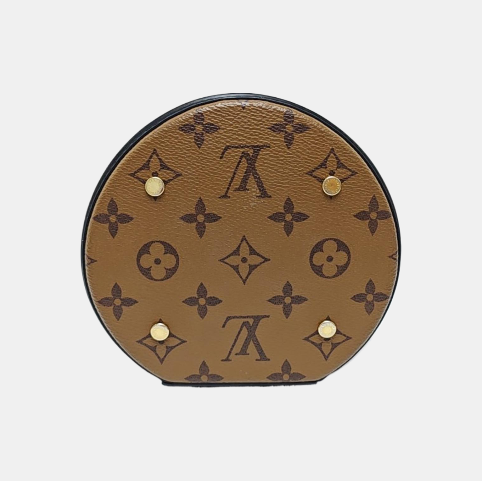 CANNES PM Monogram Coated Canvas Brown