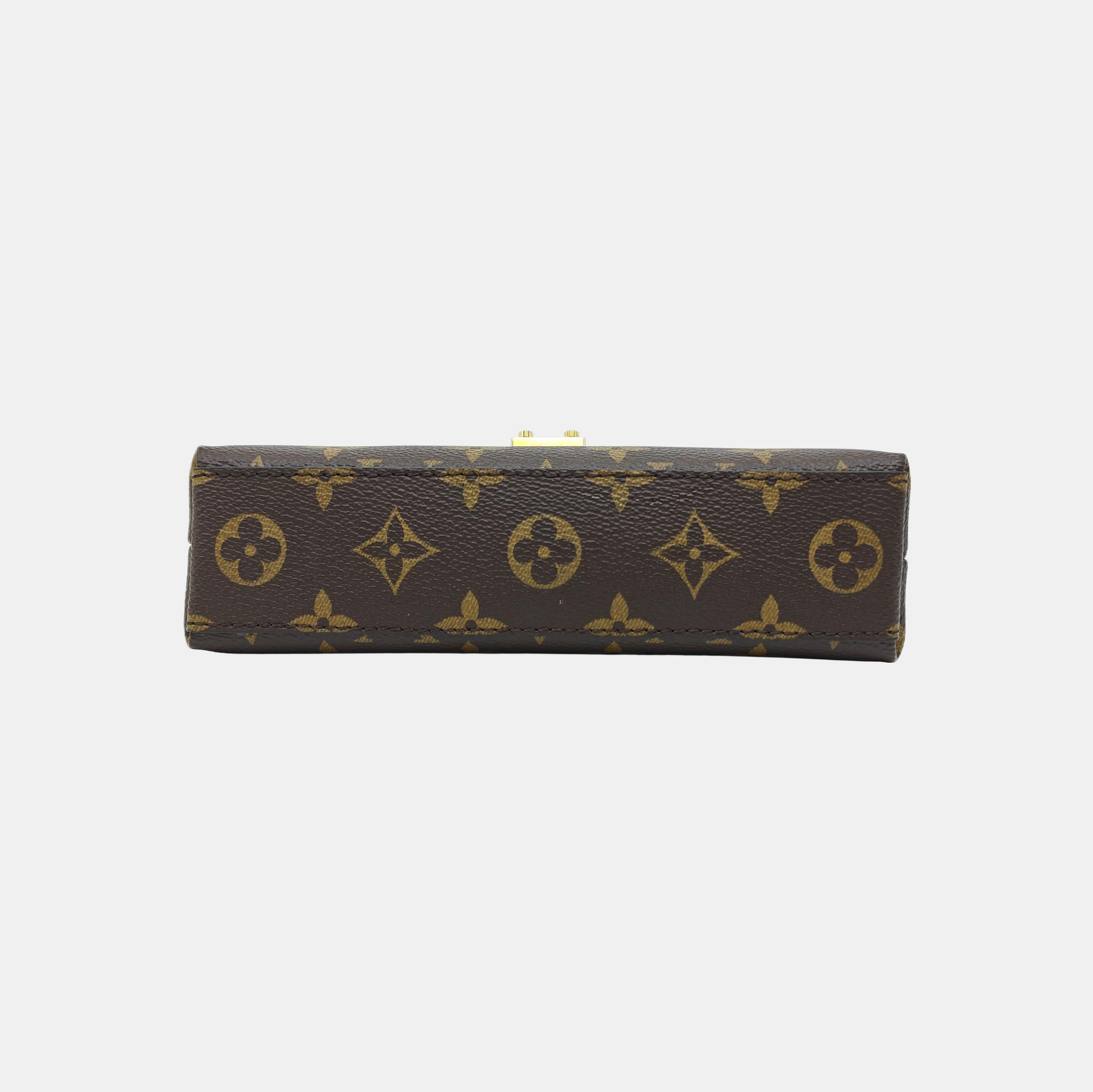 MADELEINE Monogram Coated Canvas Brown