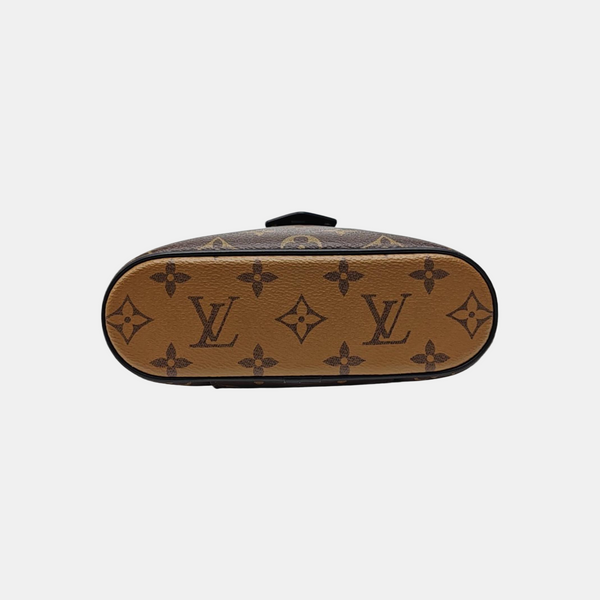 Vanity Chain Pouch Monogram Coated Canvas Brown