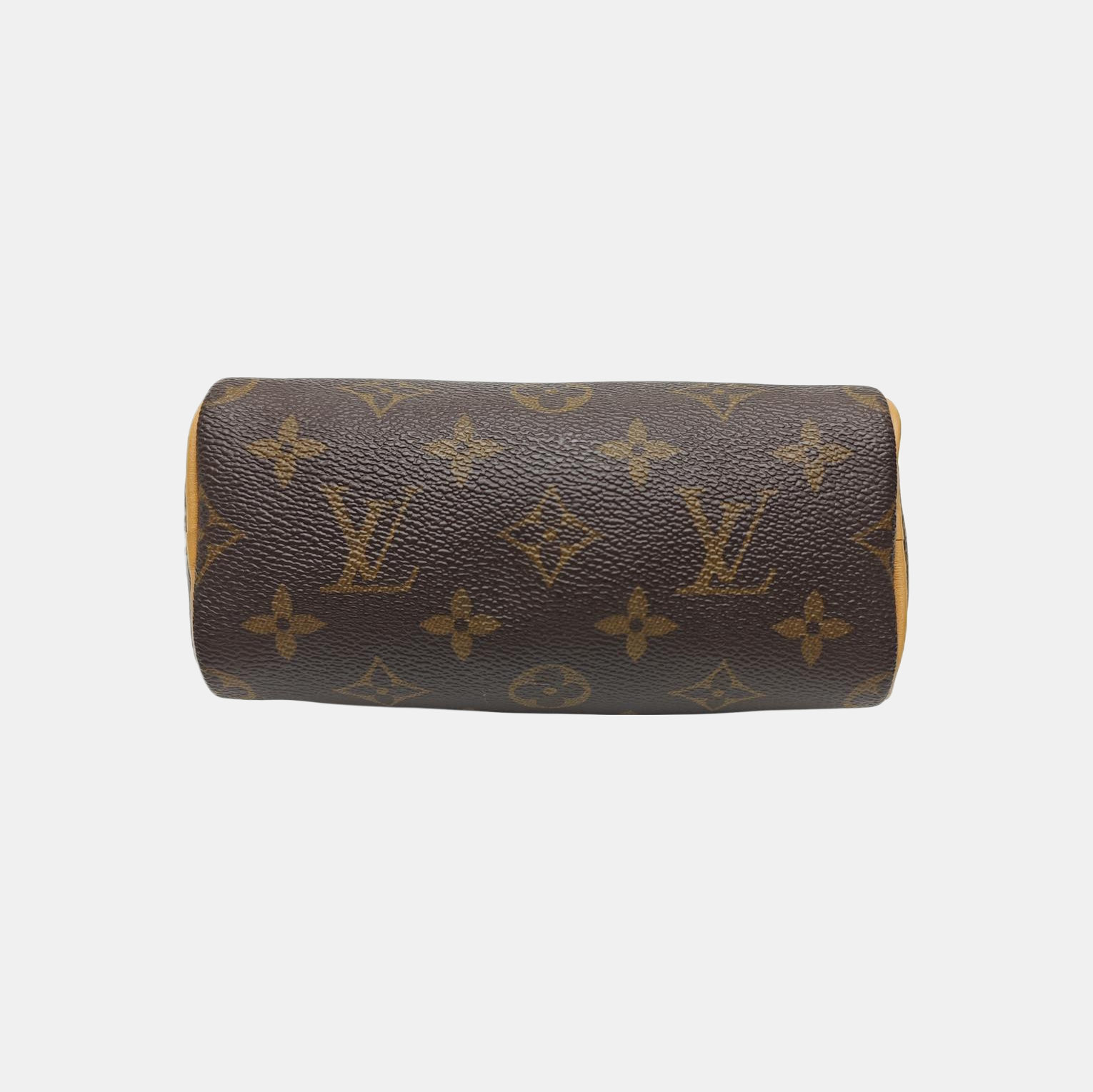SPEEDY Nano Monogram Coated Canvas Brown