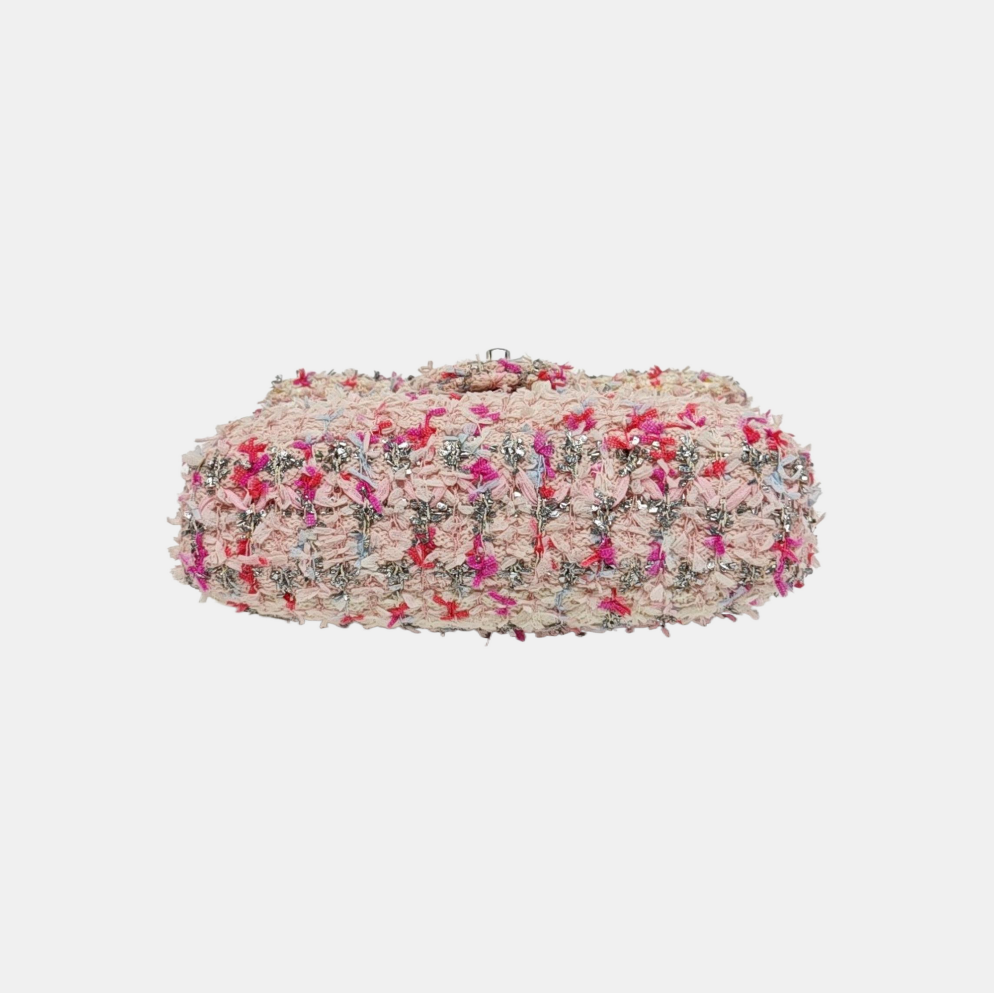 CLASSIC FLAP Mini Wool Pink