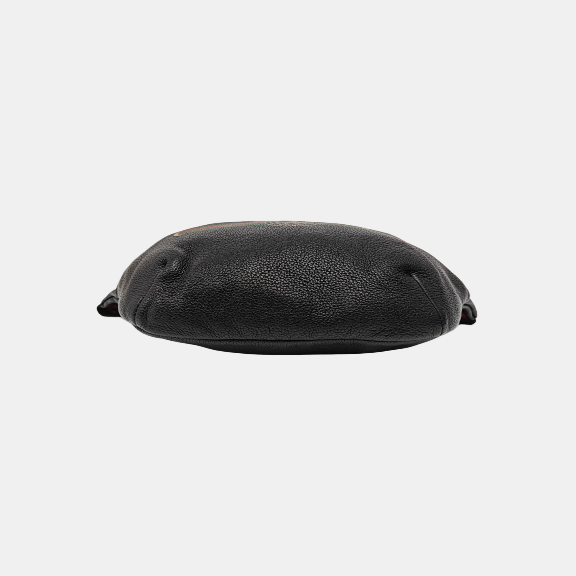Print Large Calfskin Black