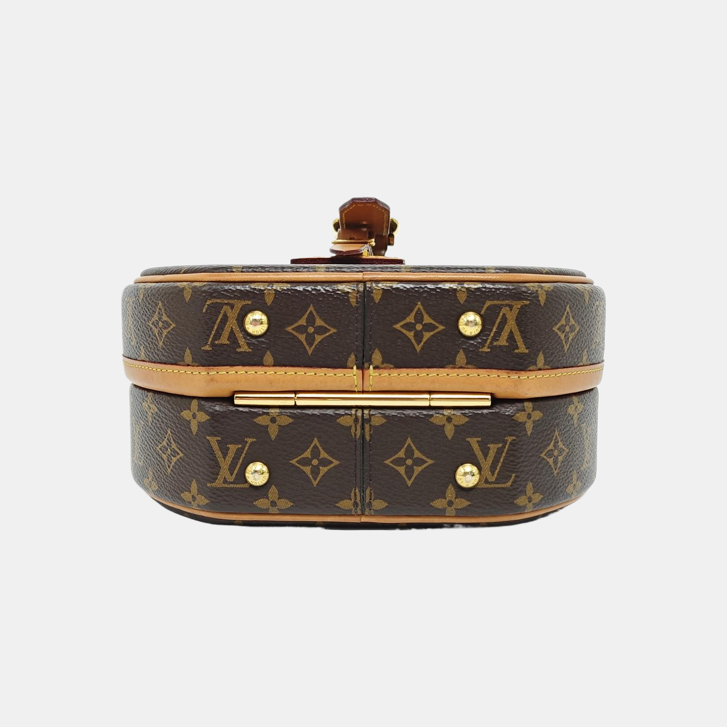 BOITE CHAPEAU PM Monogram Coated Canvas Brown