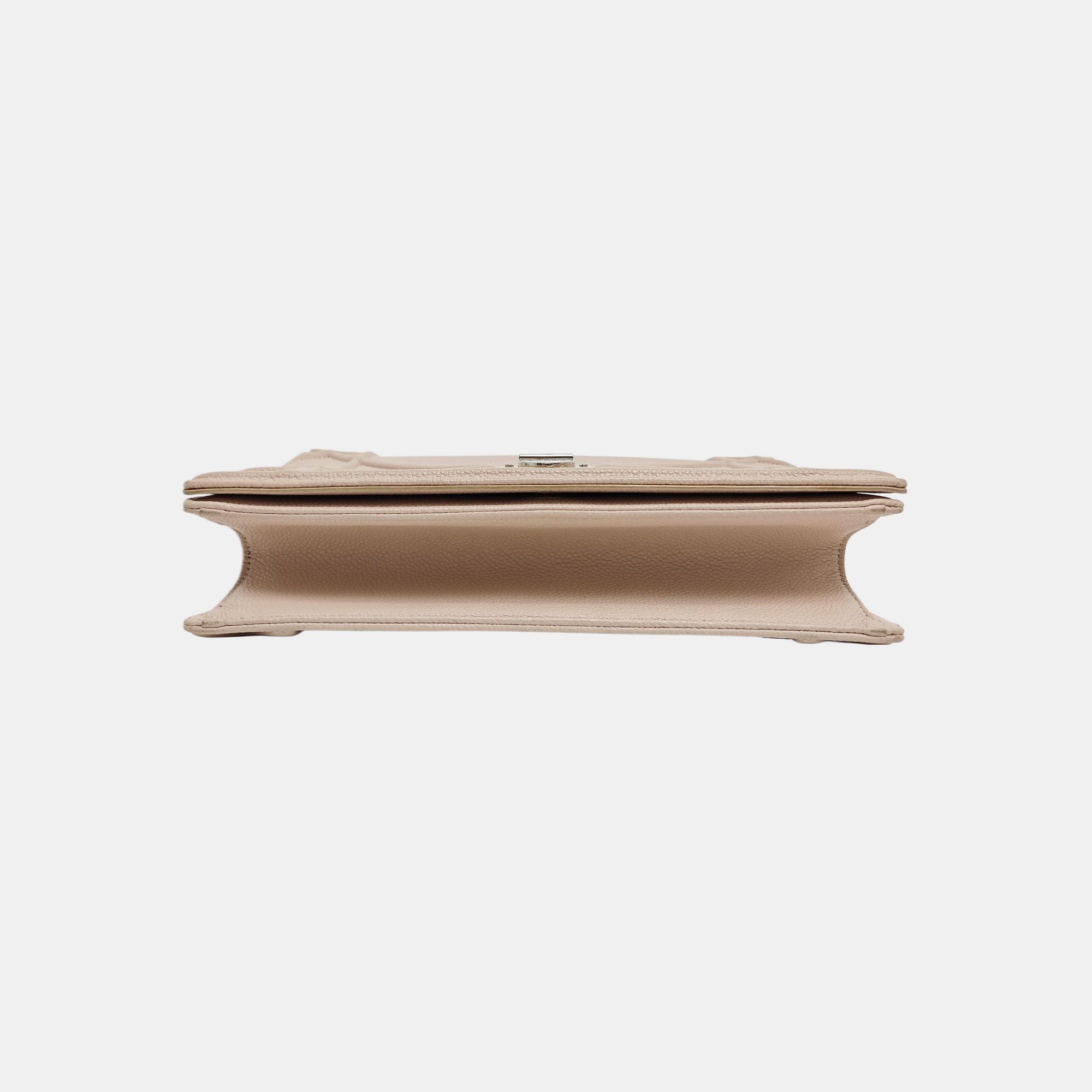 Diorama Medium Cannage Calfskin Pink