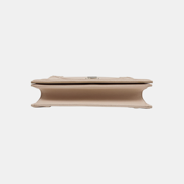 Diorama Medium Cannage Calfskin Pink
