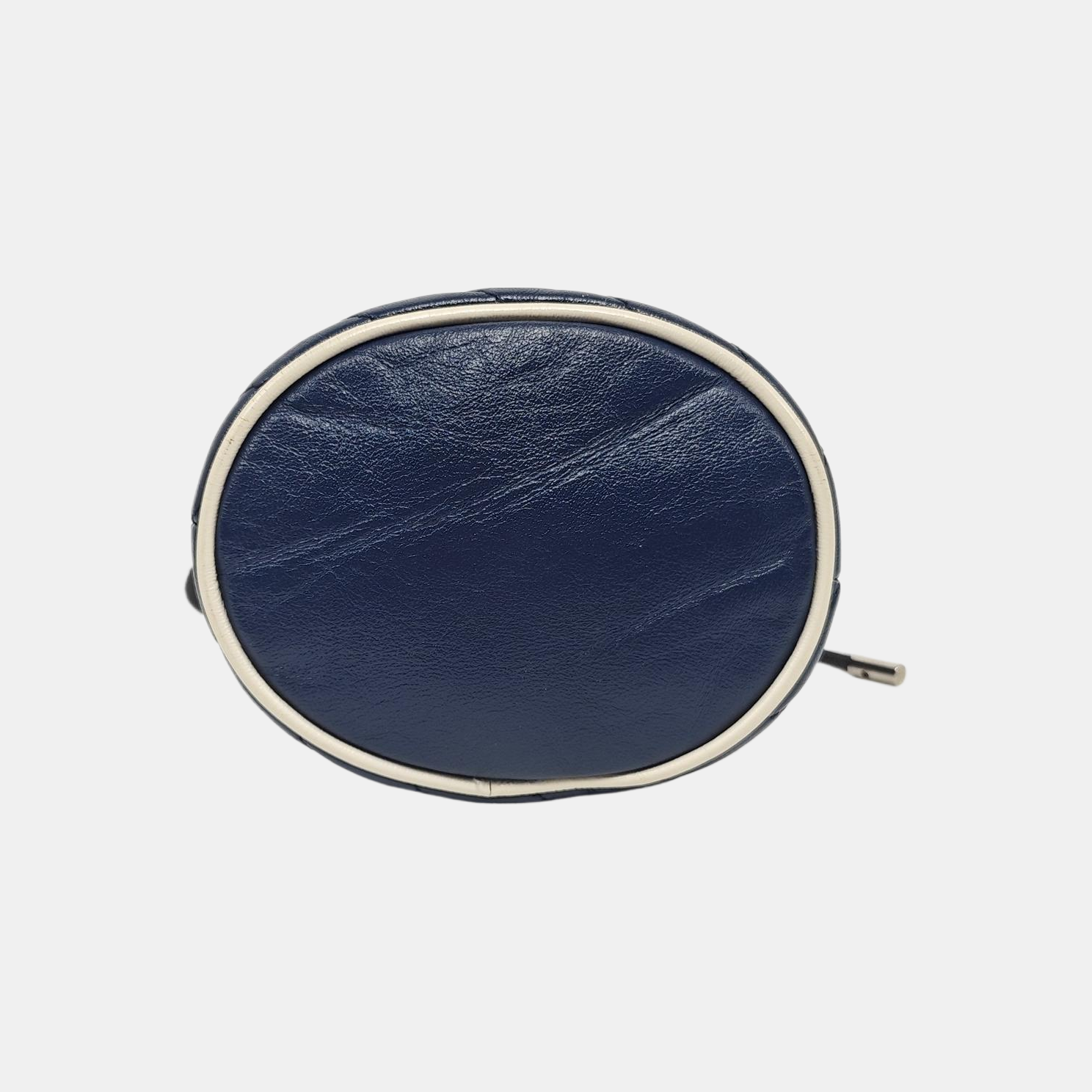 GG Marmont Minibolsa de piel acolchada azul