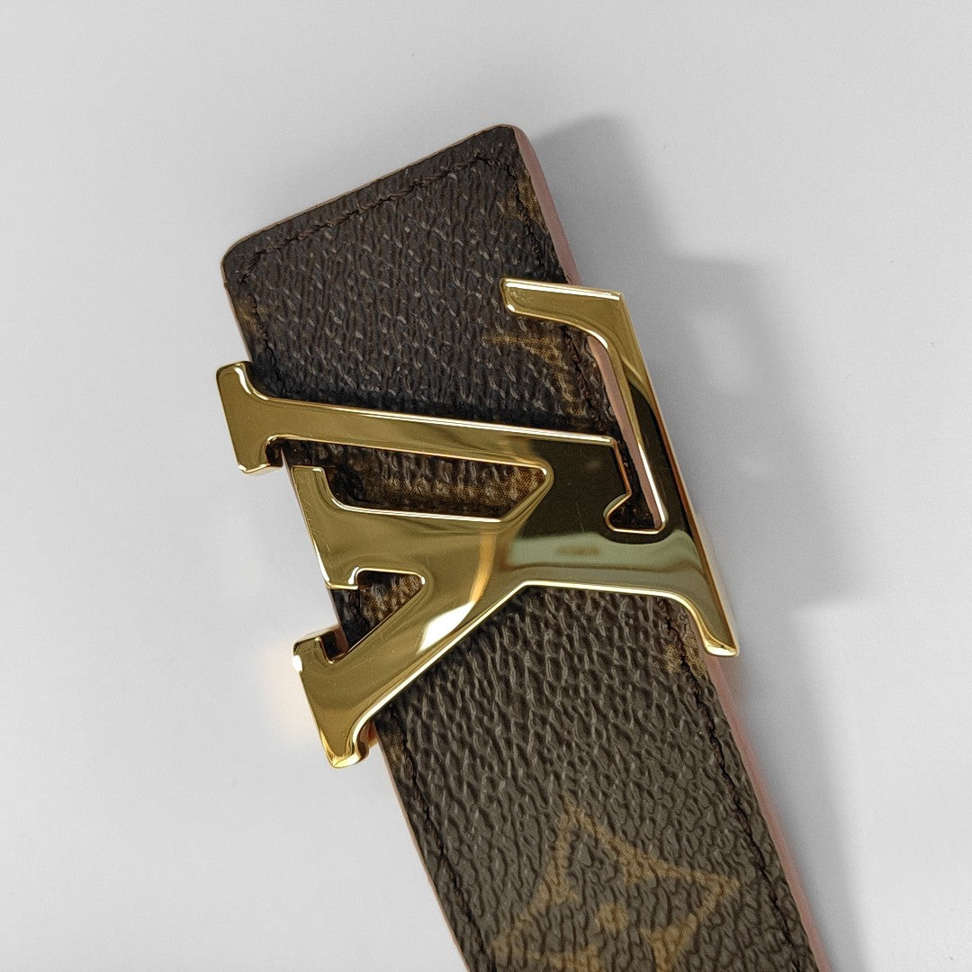 Coated Canvas Belt Brown