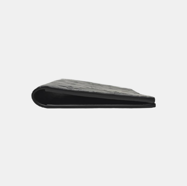 SLENDER Monogram Calfskin Black Wallet