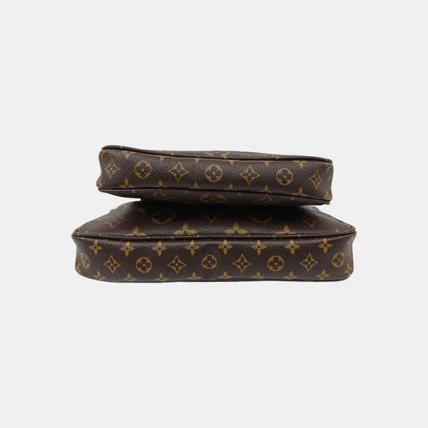 MULTI Monogram Coated Canvas Brown