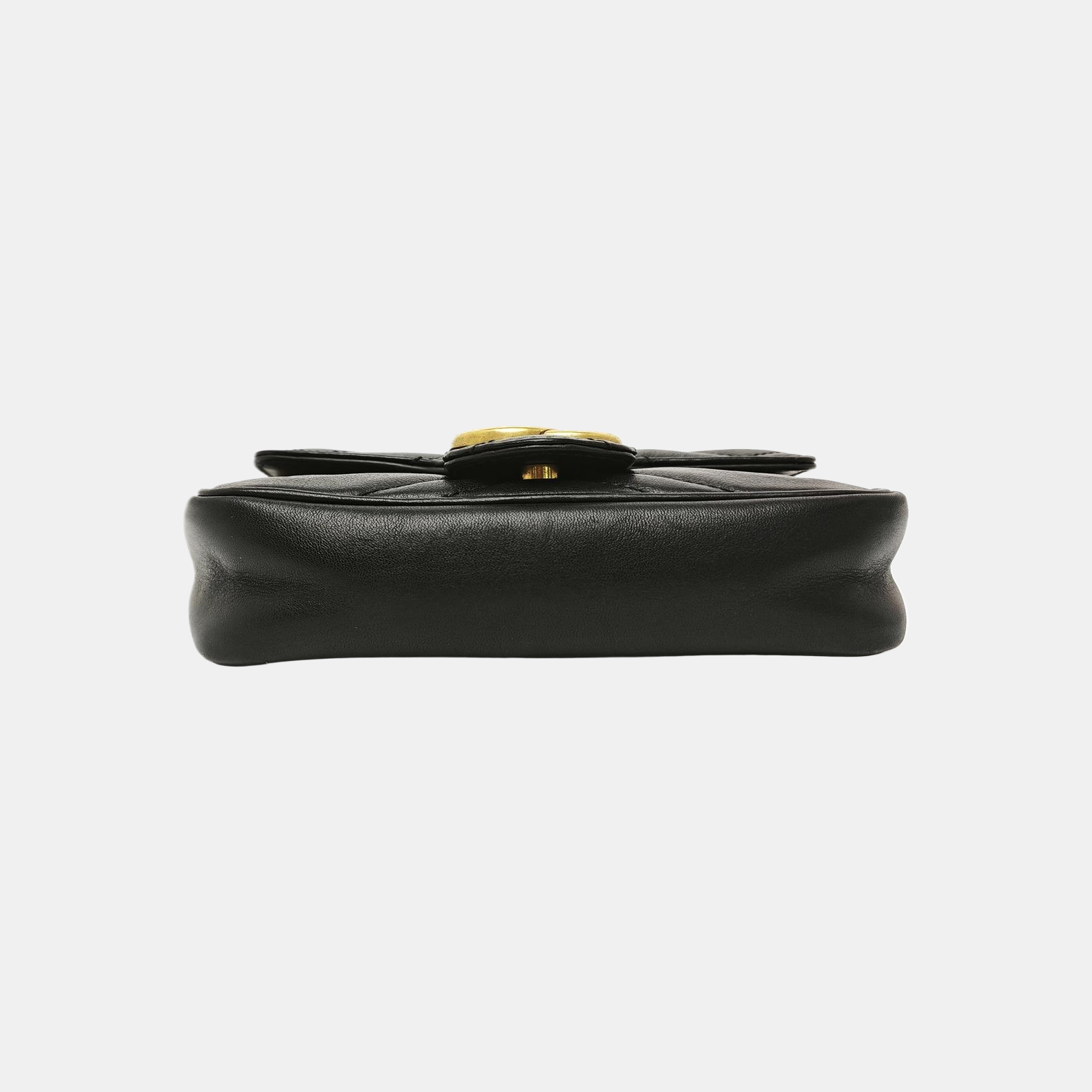 GG Marmont Mini Quilted Calfskin Black