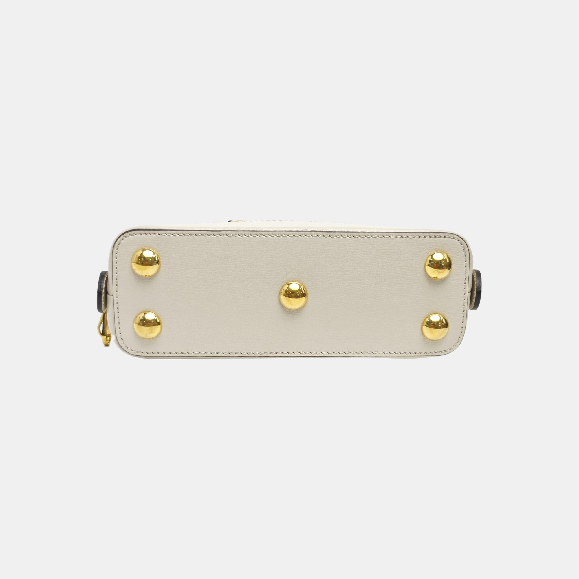 Horsebit 1955 Mini Coated Canvas Beige