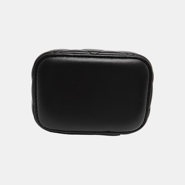 VANITY CASE Mini Quilted Lambskin Black