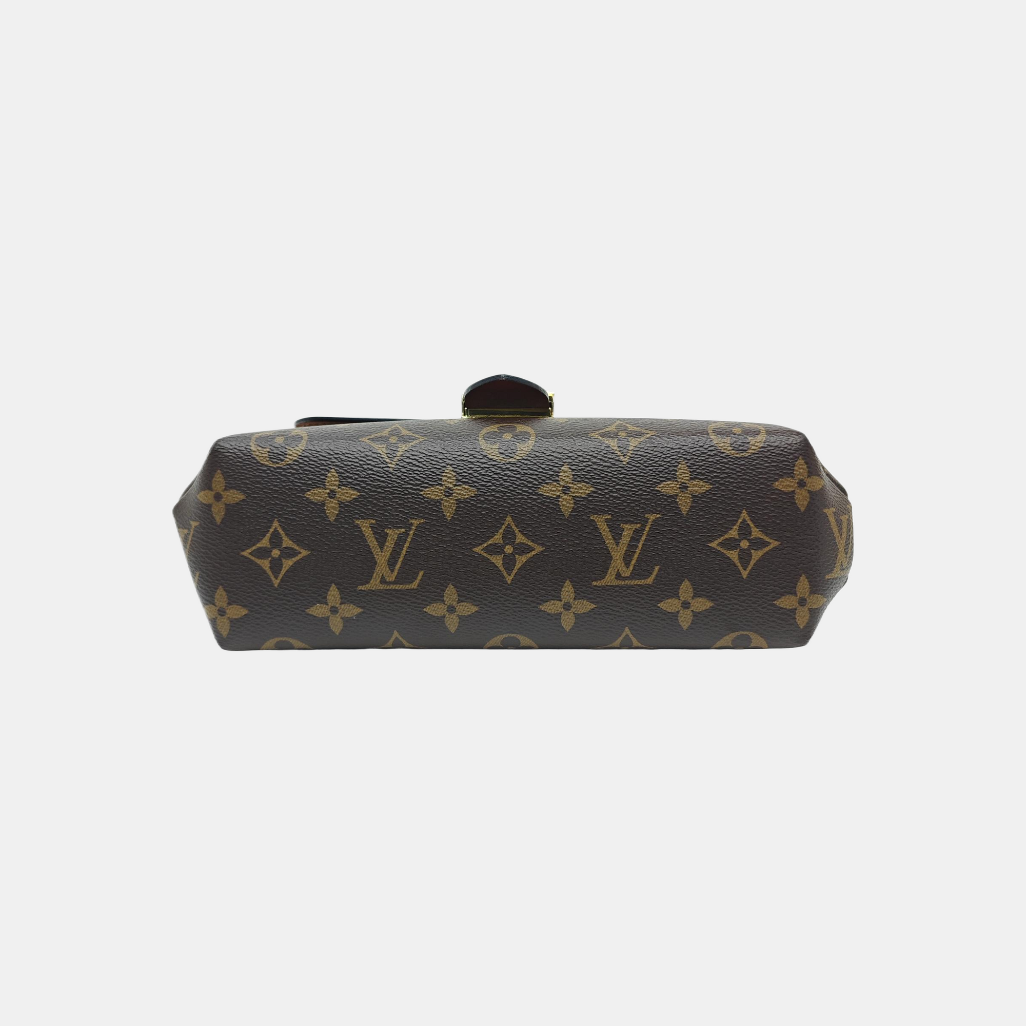 LOCKY BB Monogram Coated Canvas Brown