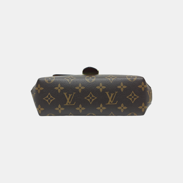 LOCKY BB Monogram Coated Canvas Brown