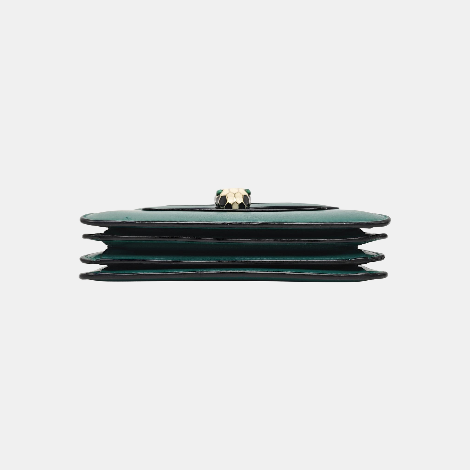 SERPENTI FOREVER Calfskin Green