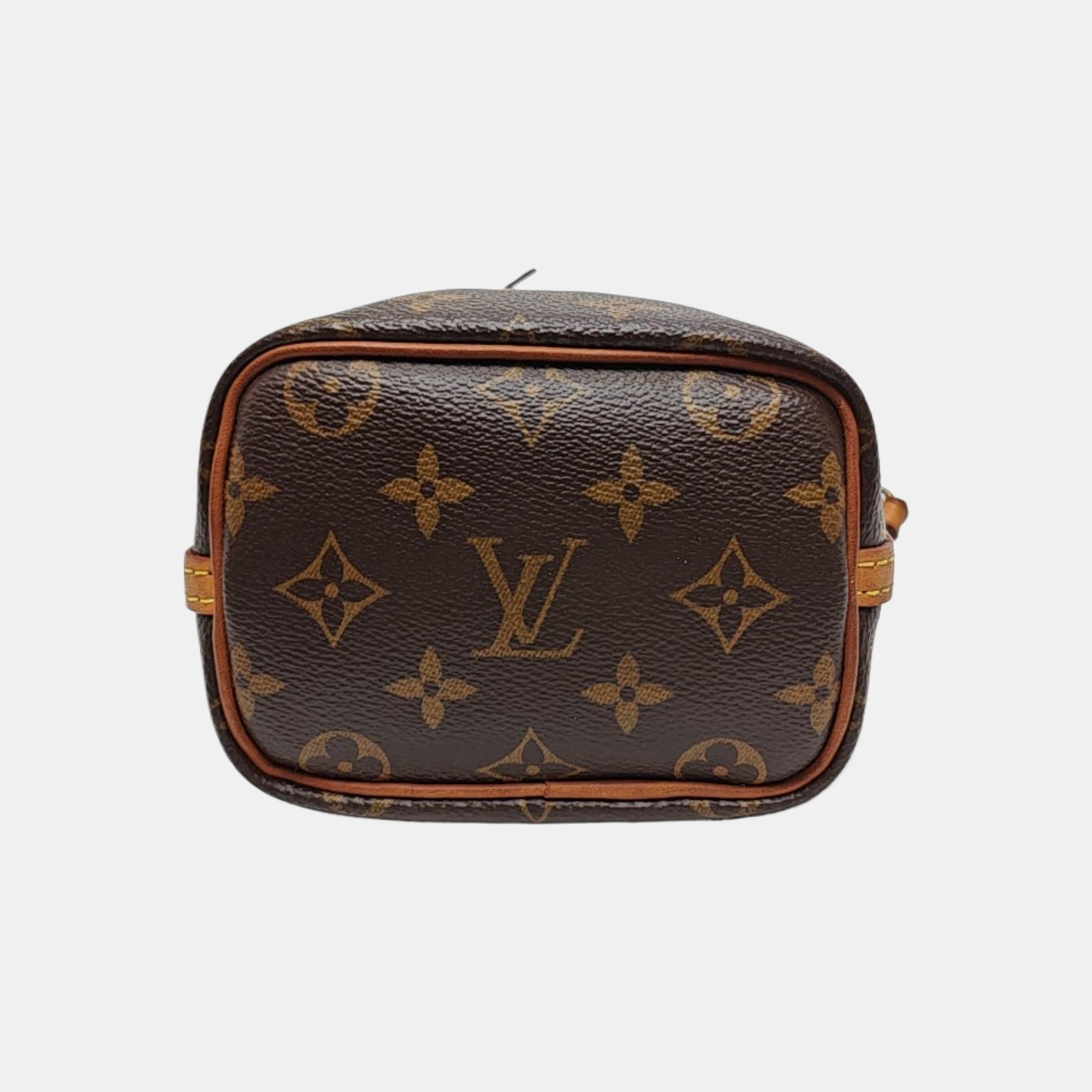 NÉONOÉ Nano Monogram Coated Canvas Brown
