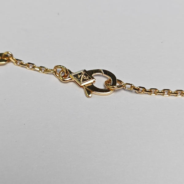 Vintage Alhambra 18k Gold Necklace